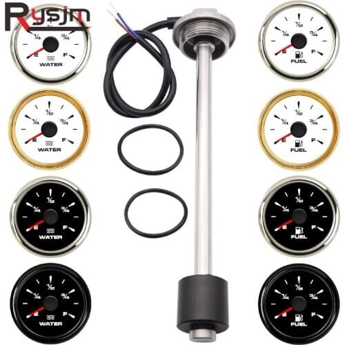 150mm 200mm 250mm 500mm 600mm Boat Car Fuel Sending Unit Fuel Level Sensor fit 0-190 ohm 240-33ohm Fuel & Water Level Gauge
