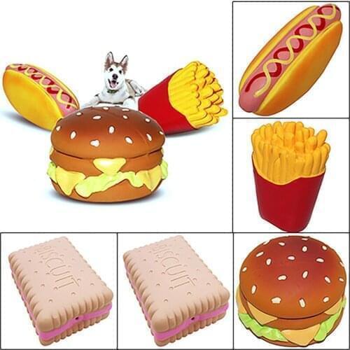 Dog Squeaky Toy Bite Resistant Dog Chew Toy Latex Puppy Teething Toy Pet Training Toy For Puppy Dog Educational Toy Pet Supplies