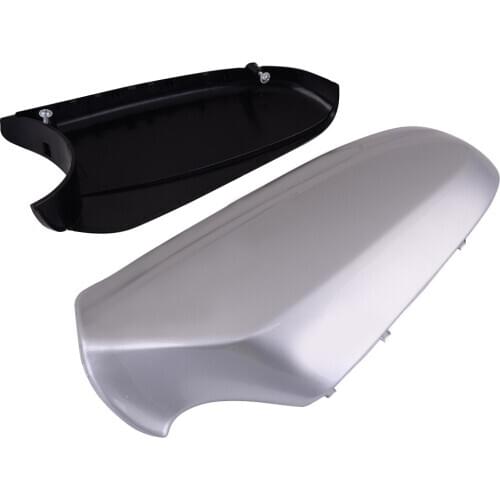 ABS Right Side Wing Rearview Mirror Cover & Lower Cap Fit For Vauxhall Opel Astra H MK5 2004 2005 2006 2007 2008 2009