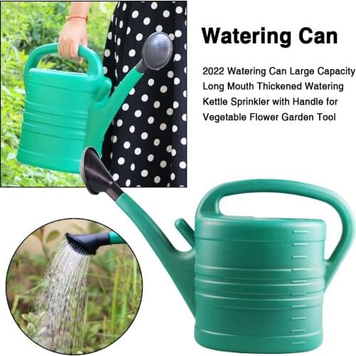 Large household watering can Plastic Comfortable grip Gardening tools Smooth surface Glitch-free Garden essential