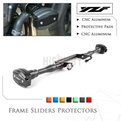 Motorcycle CNC Falling Protection Frame Slider Fairing Guard Crash Pad Protector For Yamaha YZF R15 YZF-R15 2017-2019