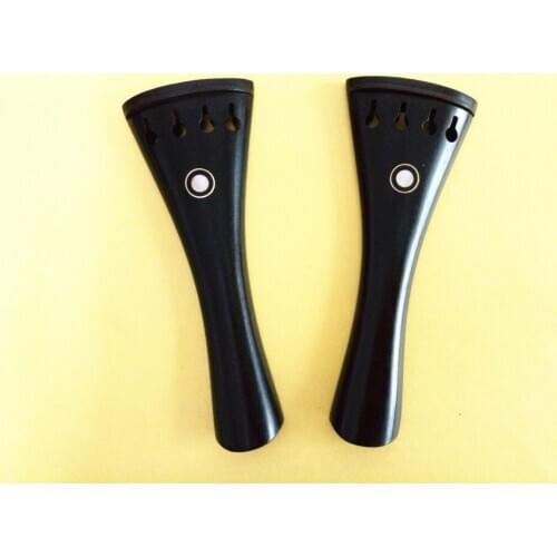 1pcs High quality black ebony 4/4 violin tailpiece,violin Accessories