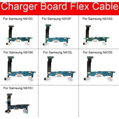 Usb Charging Connector Board For Samsung Galaxy Note 4 N910C N910F N910G N910K N910L N910S N910V USB Charger Jack Port Board