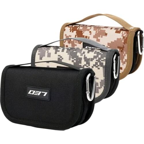 Portable Bait Bag Lure Bait Fly Bait Fishing Hook Waist Buckle Hang Hard Canvas Oxford Cloth Fishing Tackle Gear Accessory Bag