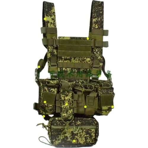 SMTP W2 Russian little green man EMR camouflage upgrade D3 tactical chest wargame vest