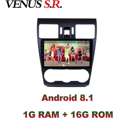 VenusSR Android 8.1 2.5D car dvd for SUBARU Forester Radio 2013-2014 multimedia GPS Radio stereo gps navigation