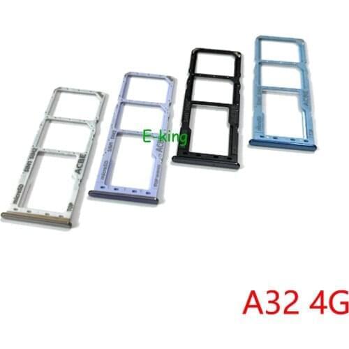 100PCS For Samsung Galaxy A32 A325F 4G A326B 5G Sim Card Slot Tray Holder Sim Card Reader Socket