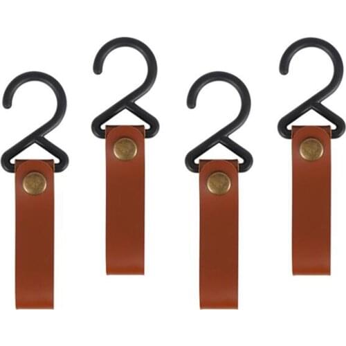 4 Nylon S Hook Hanging Rail Kitchen Pan Utensil Garden Basket Camping Hiking