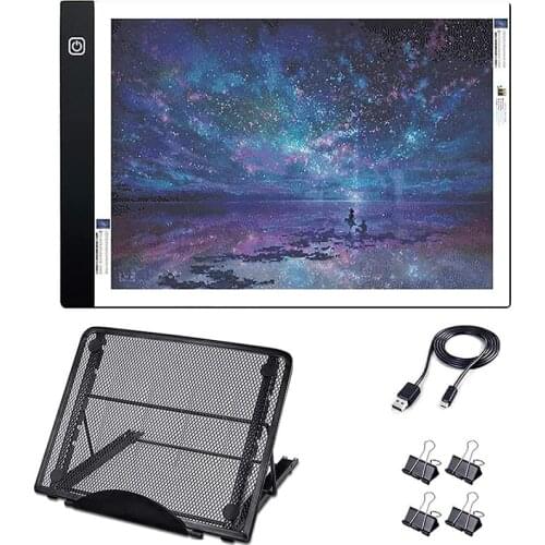 A3 Led Light Pad 5D Diamond Painting Board for Painting Drawing USB Powered Diamond Art Tools Accessories Kits