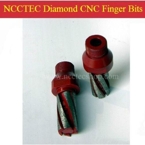 Diamond CNC Finger Router Bits 25mm (D) *50mm (L) | NCCTEC milling cutter end mill CNC cutting tools | FREE shipping