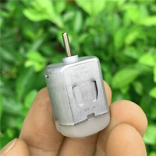 DC6V 130 Motor Strong Magnetic Carbon Brush Toy Small Motor Large Torque 3V-7.4V 19500rpm Miniature Motor DIY Four-wheel Toy Car