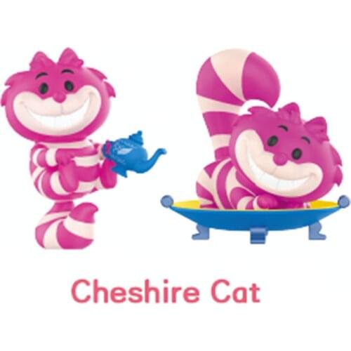 Disney Alice in Wonderland Cheshire Cat Action Figure Dolls Toys Cute Cheshire Cat Anime Figures Gifts for Kids