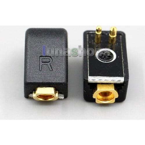 LN004692 Best Version IEM Earphone Pins Converter Adapter For Etymotic ER4B ER4PT ER4S ER6I To Shure Port