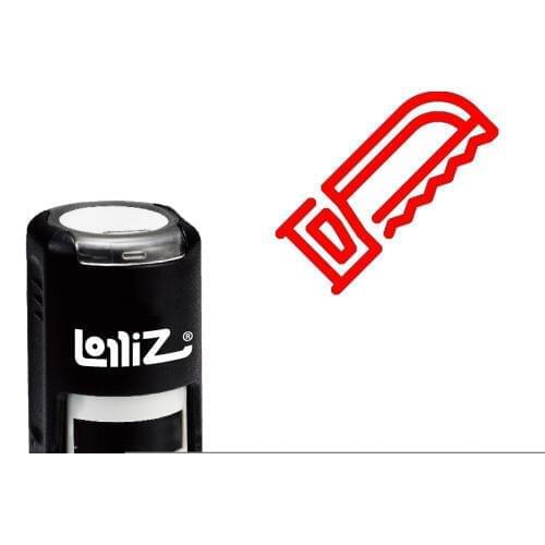 LolliZ Saw 2 Self-Inking Rubber Stamp - Modern Symbol Series