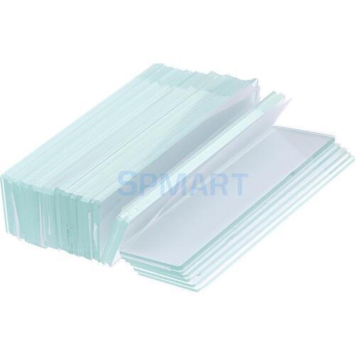 50 Pieces 75x25mm Microscope Glass Slide Micro Cover Slips for Biology Experiment Supplies Lab Ser