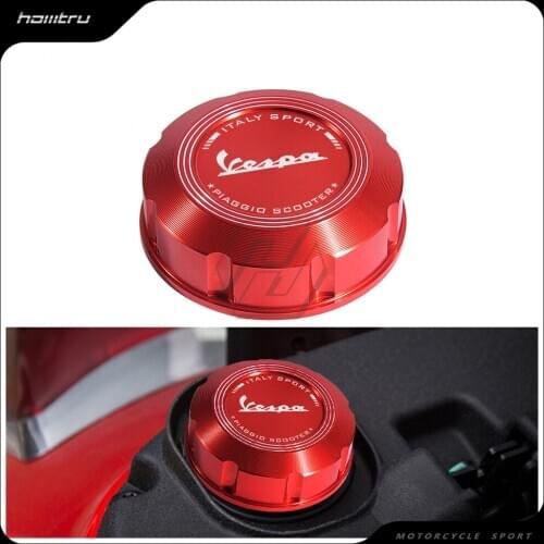 Scooter Gas Fuel Tank Filler Cap for All VESPA GTS GTV LX Primavera Sprint Motorcycle Accessories