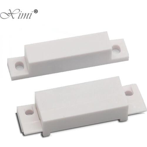 NC/NO Wired Metal Roller Shutter Door Magnetic Contact Switch Alarm Door Sensor for Home Alarm System