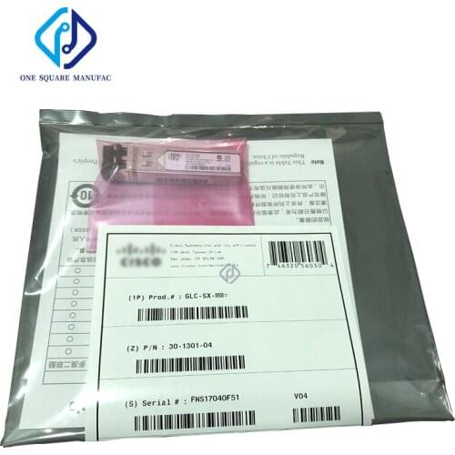 Original GLC-SX-MM-RGD 1.25G 850nm SFP LC Optical Fiber Transceiver