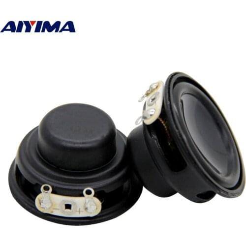AIYIMA 2Pcs 32MM Audio Full Range Mini Speaker Units 4 Ohm 3W Inner Magnetic Loudspeaker DIY Multimedia Music Sound Speaker