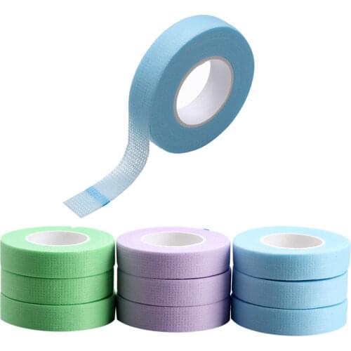 1/3Roll Professional PE/No-Woven Lash Tape Breathable Anti-allergy Under Eye Pad Micropore Tape Eyelashes Extension Tape 4.5m/9m