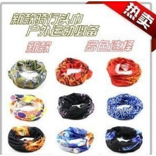 Cycling Scarf bike Variety magic bandanas multifunctional outdoor magic bandanas breathable quick-drying soft bicycle bandanas