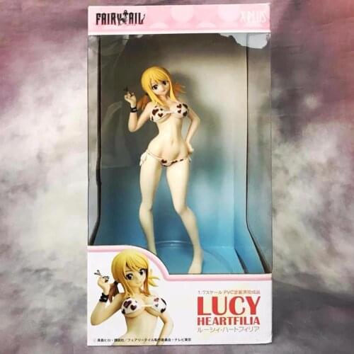 Fairy Tail lucy Figure sexy girl Action Figure PVC Collection Model toys for christmas gift 20cm