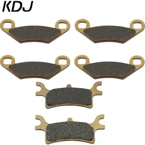 For Polaris Sportsman 500 HO 2003 2005 06 08 2009 Sintered Front Rear Brake Pads