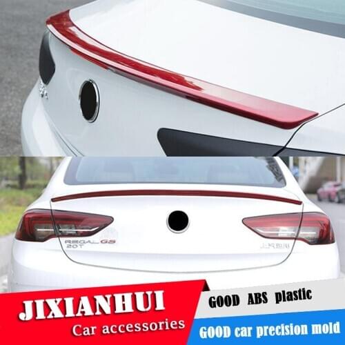 For Insignia Spoiler 2017-2019 Opel Insignia Spoiler ABS plastic Material Car Rear Wing Color Rear Spoiler