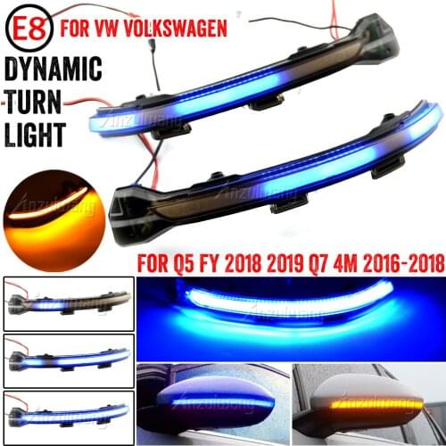 LED Side Mirror Sequential Blinker Light Dynamic Turn Signal For VW Volkswagen Golf 7 VII MK7 MK7.5 Touran Jetta 7 A7 VII GLI