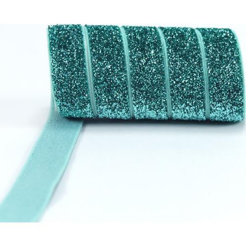 Free DHL!!! 5/8" Glitter elastic, DL-8, 150 yards per lot, High quality