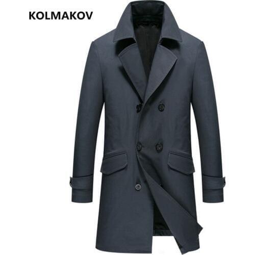 2020 spring Mens trench Coat Men fashion Jackets Coats Windbreaker Casual Windproof Man Trench Overcoat Double-breasted