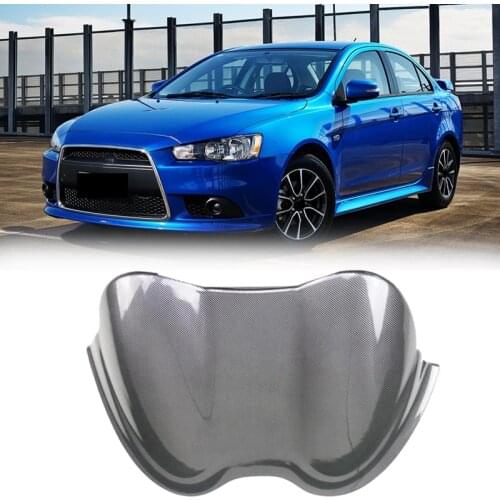Carbon Fiber ABS Car Dashboard Decoration Central Control Cover Trim Molding for Mitsubishi Lancer EX 2010-2016