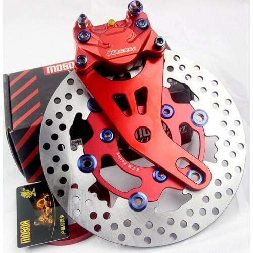 Universal Motorcycle modification Rear CNC Caliper Motorcycle Brake Calipers+220mm Disc Brake Disks Brake Pump big crabs calip