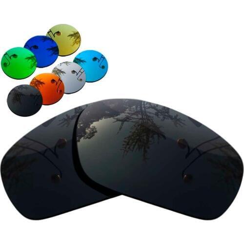 100% Precisely Cut Polarized Replacement Lenses for Jawbone Sunglasses Solid Black Color- Choices