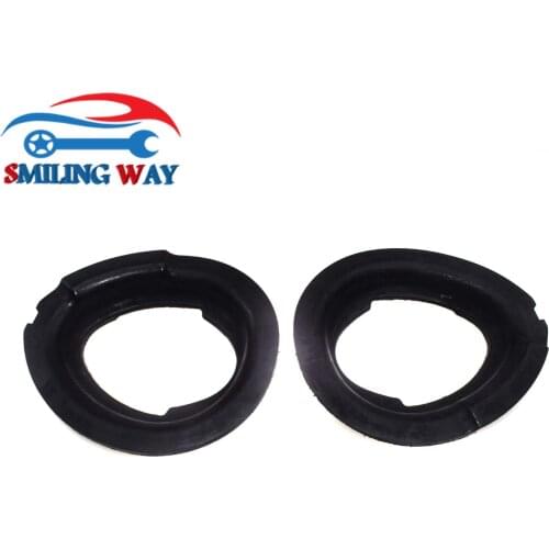 SMILIMNG WAY# 2 pieces Front Lower Suspension Spring Pad Insulator For BMW E46 E39 E60 E61 E63 E64 3 5 6 SERIES OE# 31331096664