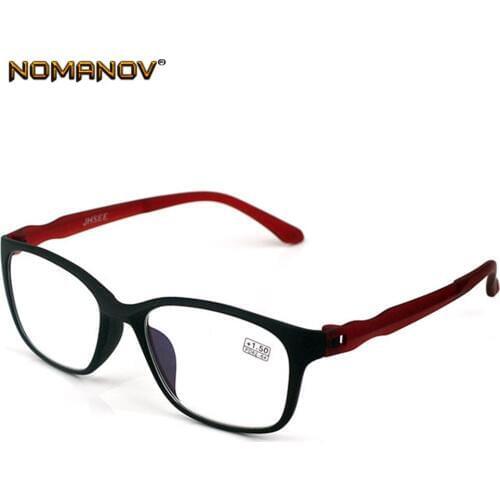 2019 !!! 2 Paris Anti-blue Light Super Bomb Tr90 Anti-fatigue Reading Glasses +0.75 +1.25 +1.5 +1.75 +2 +2.25 +2.75 +3.25 To +4