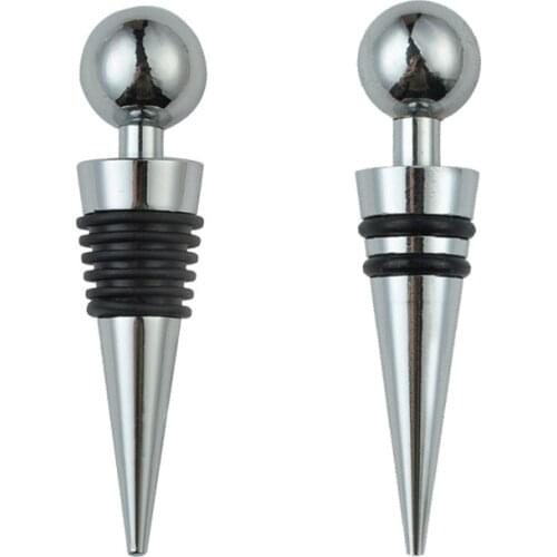 300PCS Zinc Alloy Wine Bottle Stopper Metal Clear Rhinestones Beer Wine Cork Plug Bottle Cover Kitchen Bar Tool Barware