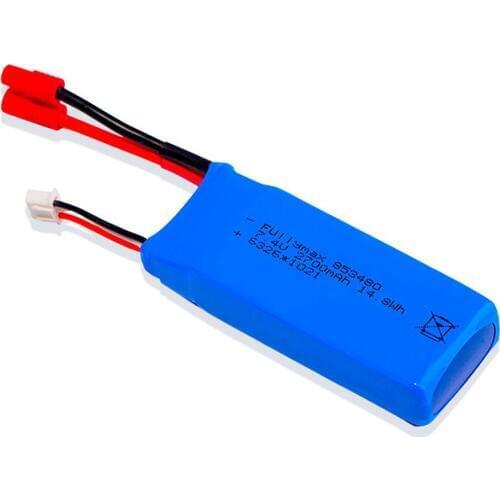 Lipo Battery For Syma X8W x8c X8G X8HC X8HW X8HG HQ899 RC Quadcopter Spare Parts 7.4 V 2700mAh 25C Battery for RC toys accessory