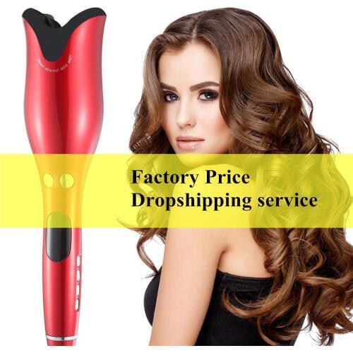 Automatic Curling Iron Air Curler Wand Curl 1 Inch Rotating Magic Hair Curling Iron Salon Tools Auto Hair Curlers Dropshipping