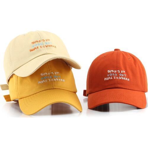 LINJW Spring Cotton Baseball Cap Casual Dad Hat Summer Korean Style Hats for Men Hip Hop Snapback Caps for Women Baseball Hat