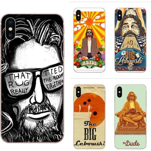 For LG G7 ThinQ G5 G6 K50 Q60 K40 K8 Q7 2018 2017 V40 V30 V20 V10 Soft Mobile Phone Shell The Big Lebowski 1998