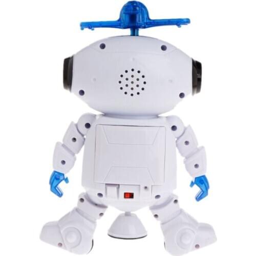 Electronic Walking Dancing Robot Toys With Music Lightening For Kids GXMB