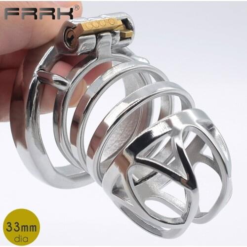 NUUN stainless steel chastity cage metal bondage kinky sex toys for men prison bird cock-lock sissy BDSM mainstream sex product