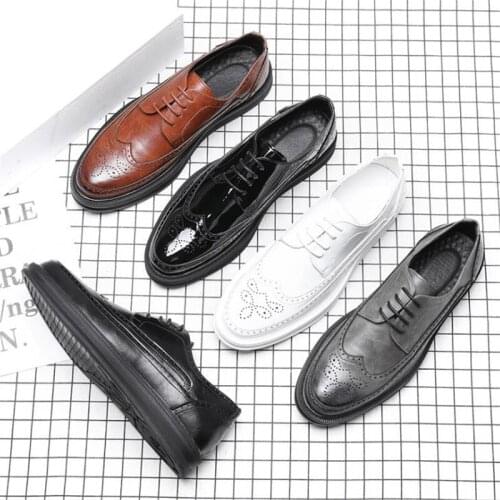 Мужские лакированные туфли HANWILD China At AliExpress