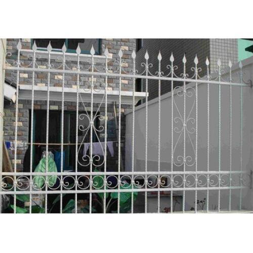 Hench shanghai factory wholesale wrought iron wrought garden metal fences for sale
