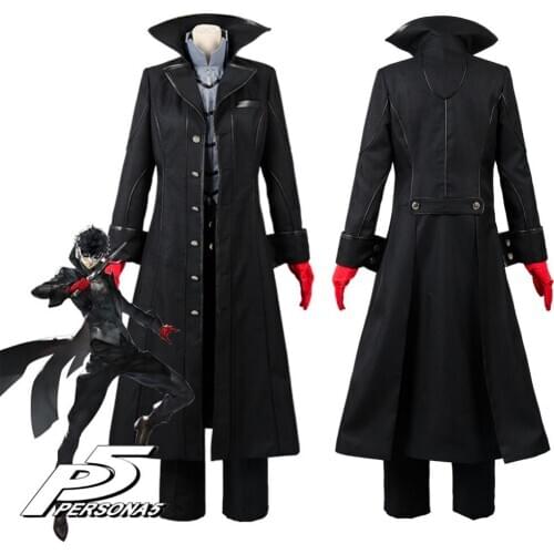 Cosplay Costume Persona 5 Cosplay Costume Joker Anime Cosplay Costume Halloween Full Set Uniform For Party Custom Made