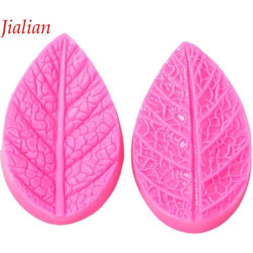Angel Wings Food grade 3D fondant cake silicone mold leaves pressed sugar embossed for Reverse forming decoration tools F0311