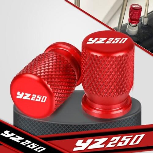 FOR YAMAHA YZ250 YZ 250 YZ 250F 250 F 2001-2021 2020 2019 18 Motorcycle CNC Accessorie Wheel Tire Valve Stem Caps Airtight Cover