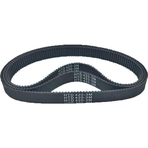 One Universal HTD 3M-420-12 Replacement Electric Bike E-Bike Scooter Powerboards Transfer Drive Belt
