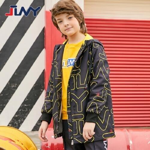 Winter Autumn Childrens Outerwear Boys Jacket For Kids Coat Hoodies Thicken Warm Windbreakers Boys Sport Jackets For 6-13Y